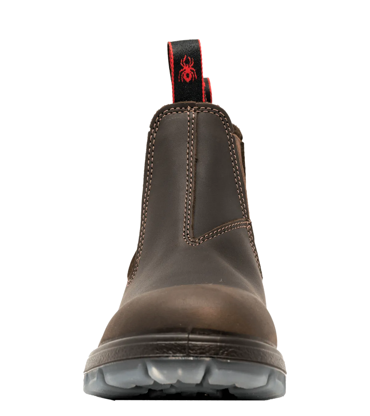 Redback Boots | Deep Brown Soft Toe Aquapel Boot (UNPU)