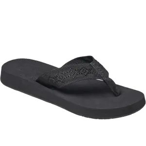 Reef Womens Sandy Sandals - Black