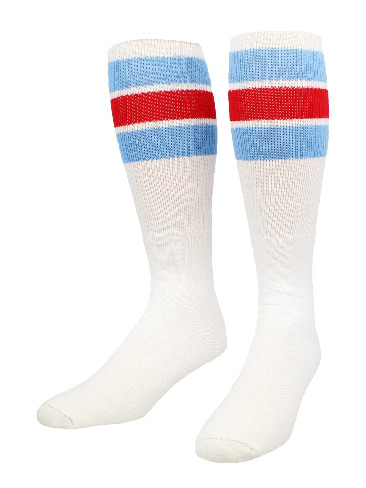 Retro Tube Socks 3 Stripes Over the Calf