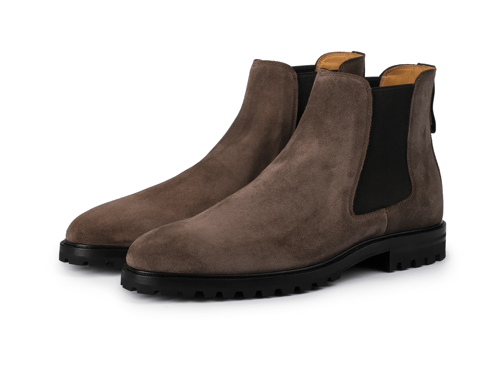 Ribot Boot in Deep Taupe Shield Suede