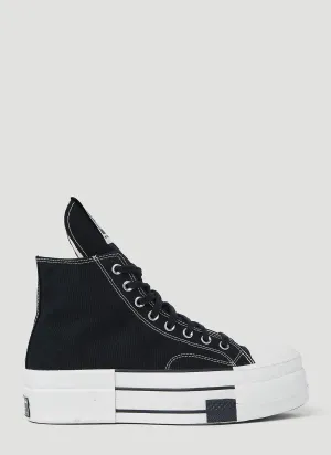 Rick Owens DRKSHDW x Converse Chunky Sole High Top Sneakers