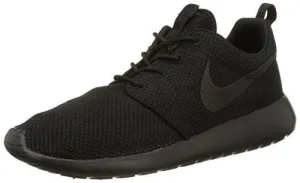 Roshe One Black/Black Running Shoe 10 US