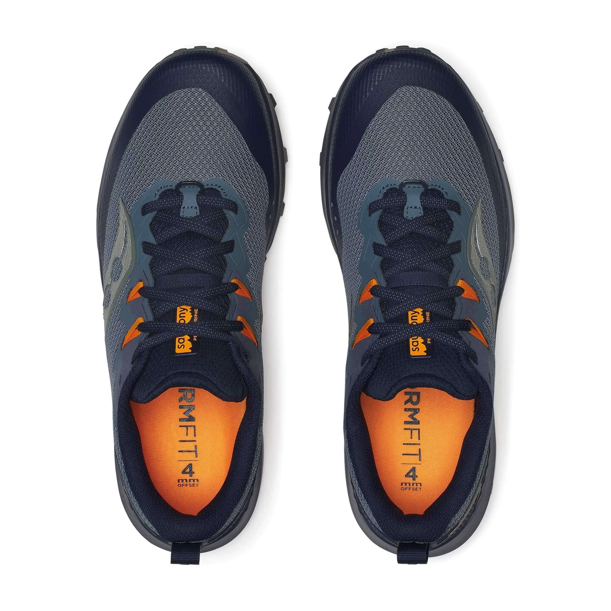 Saucony | Men's Peregrine 14 Running Shoes - Dusk/Navy