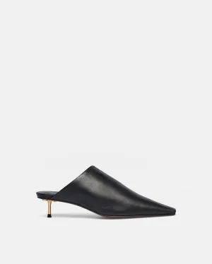 Shakka - Nappa Mules - Black