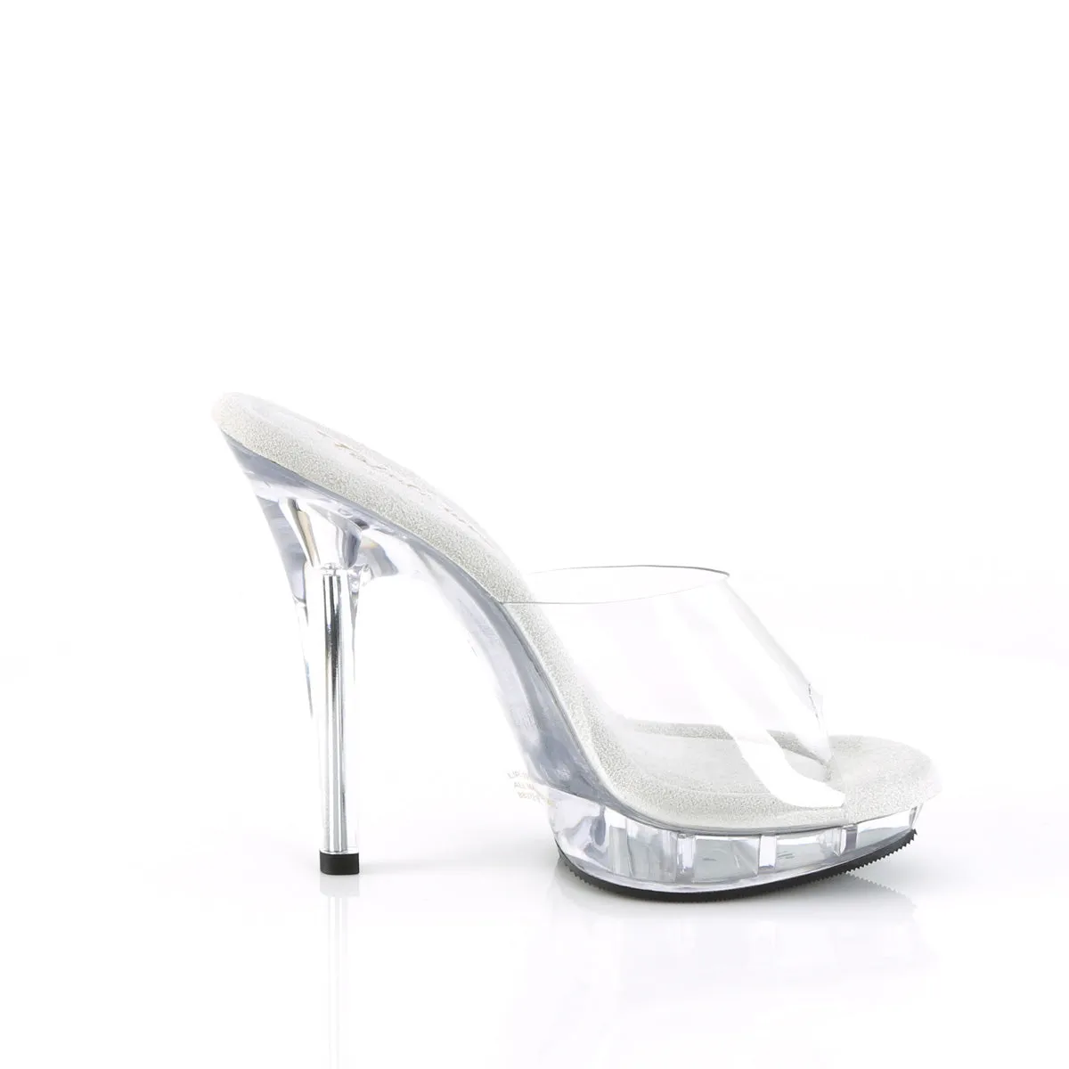 Slide Platform Shoe with 5-Inch Heel LIP-101