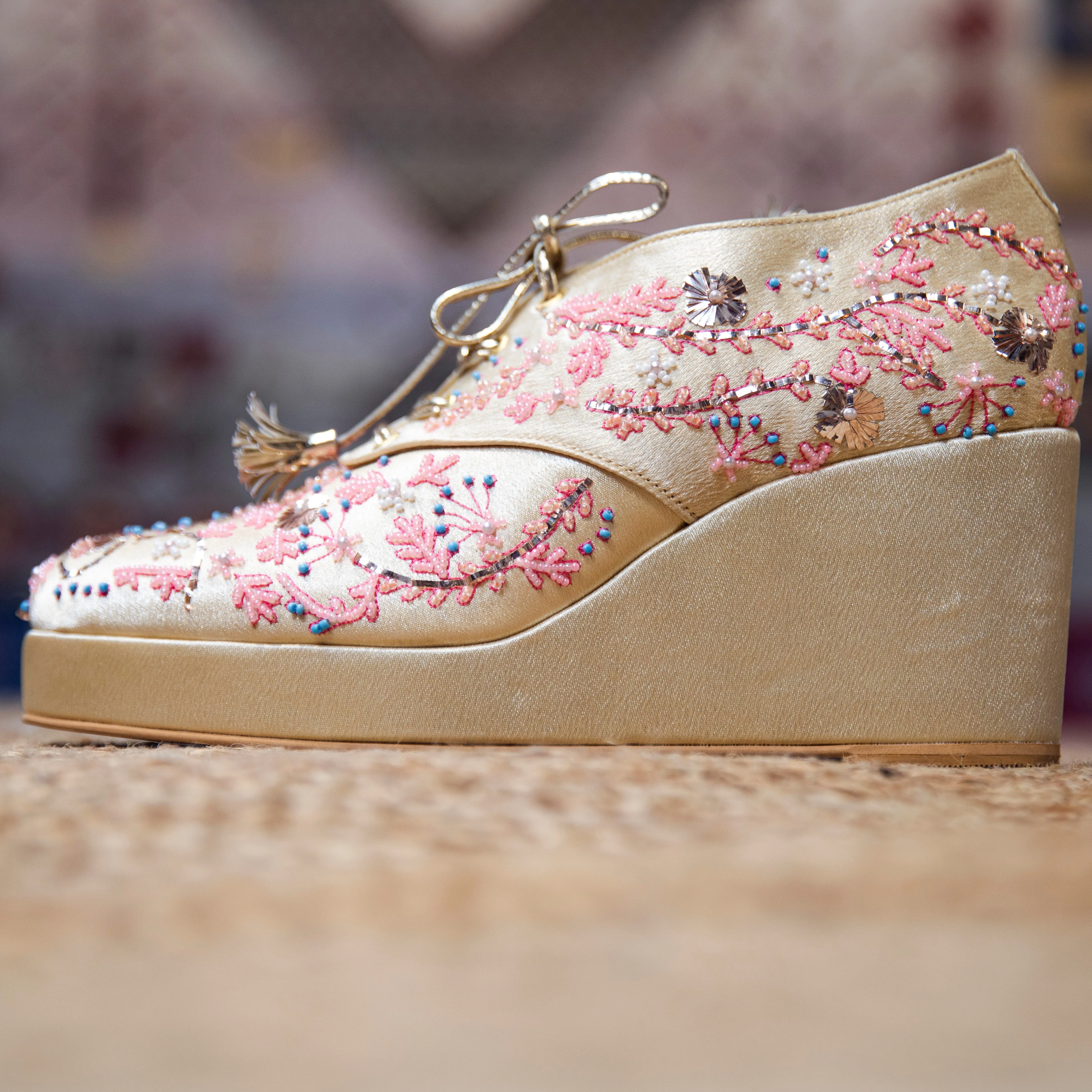 Sneaker Wedge (Light pink)