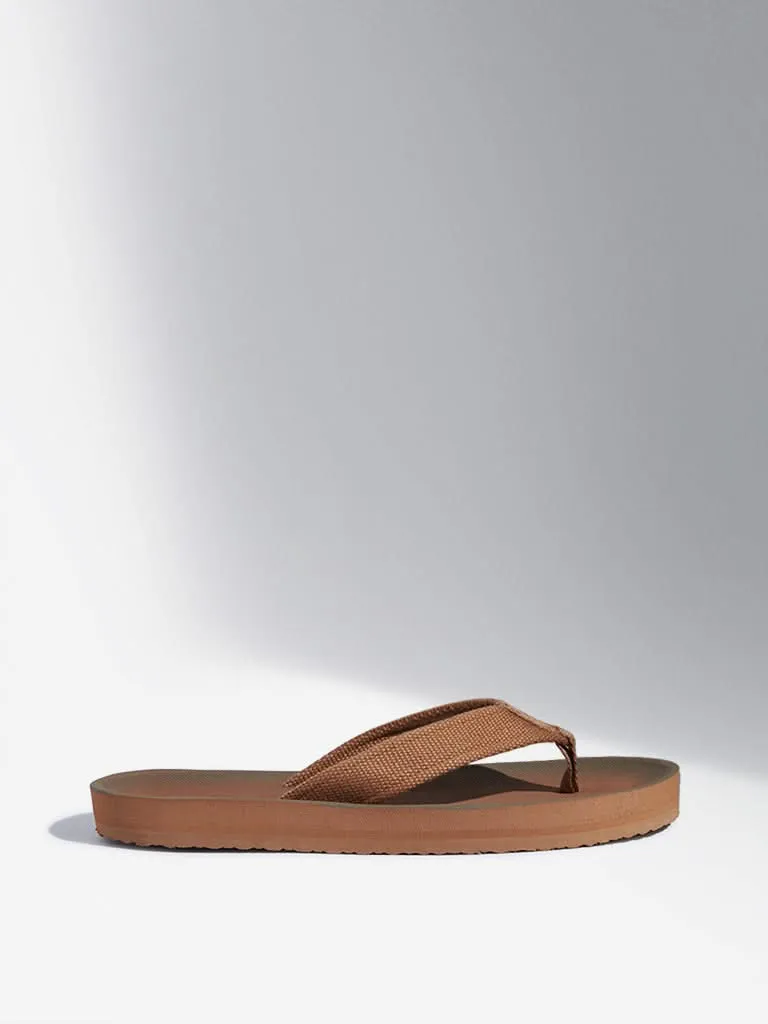 SOLEPLAY Mustard Solid Flip-Flop