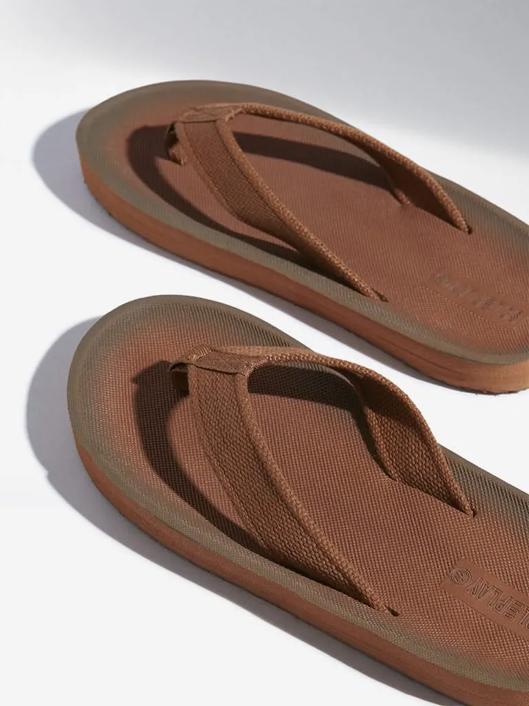 SOLEPLAY Mustard Solid Flip-Flop