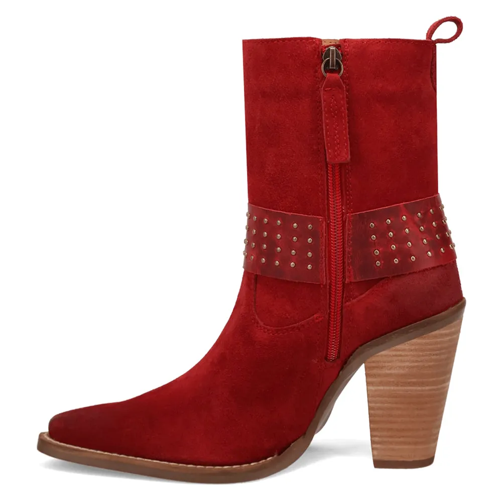 Songbird Studded Snip Toe Cowboy Booties