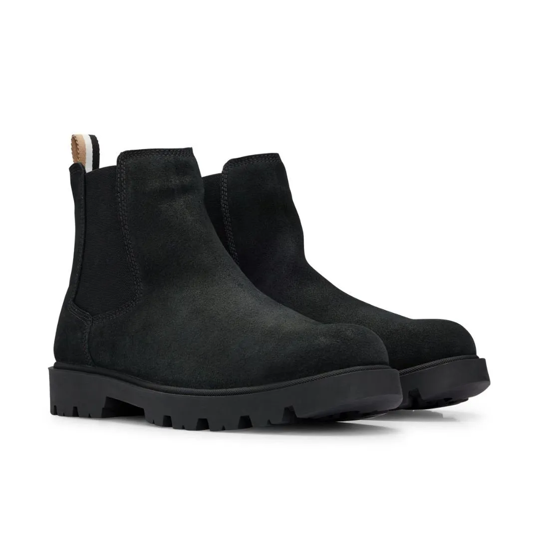 Suede with Signature-Stripe Tape Chelsea Boots 50503675