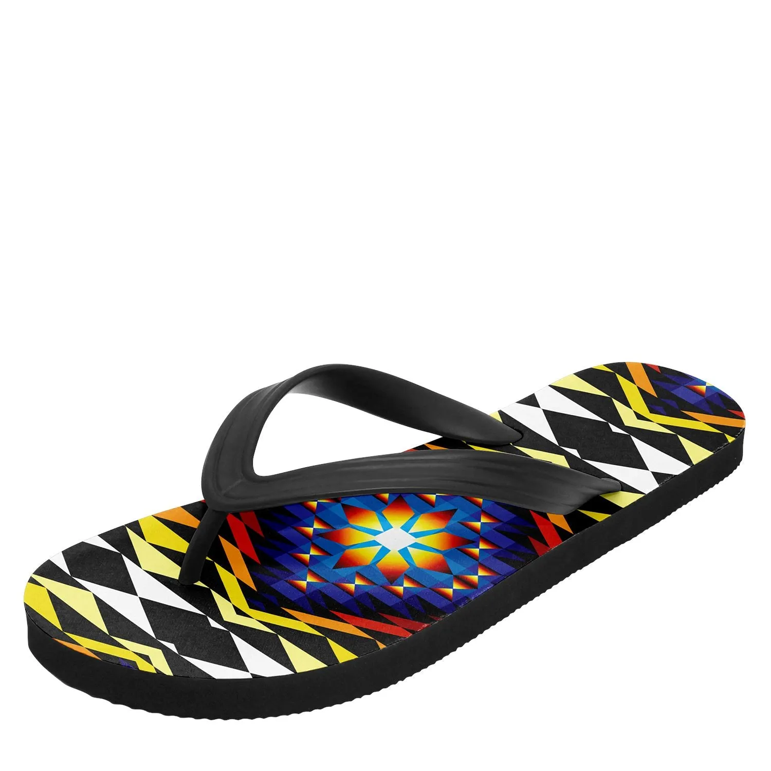 Sunset Blanket Flip Flops