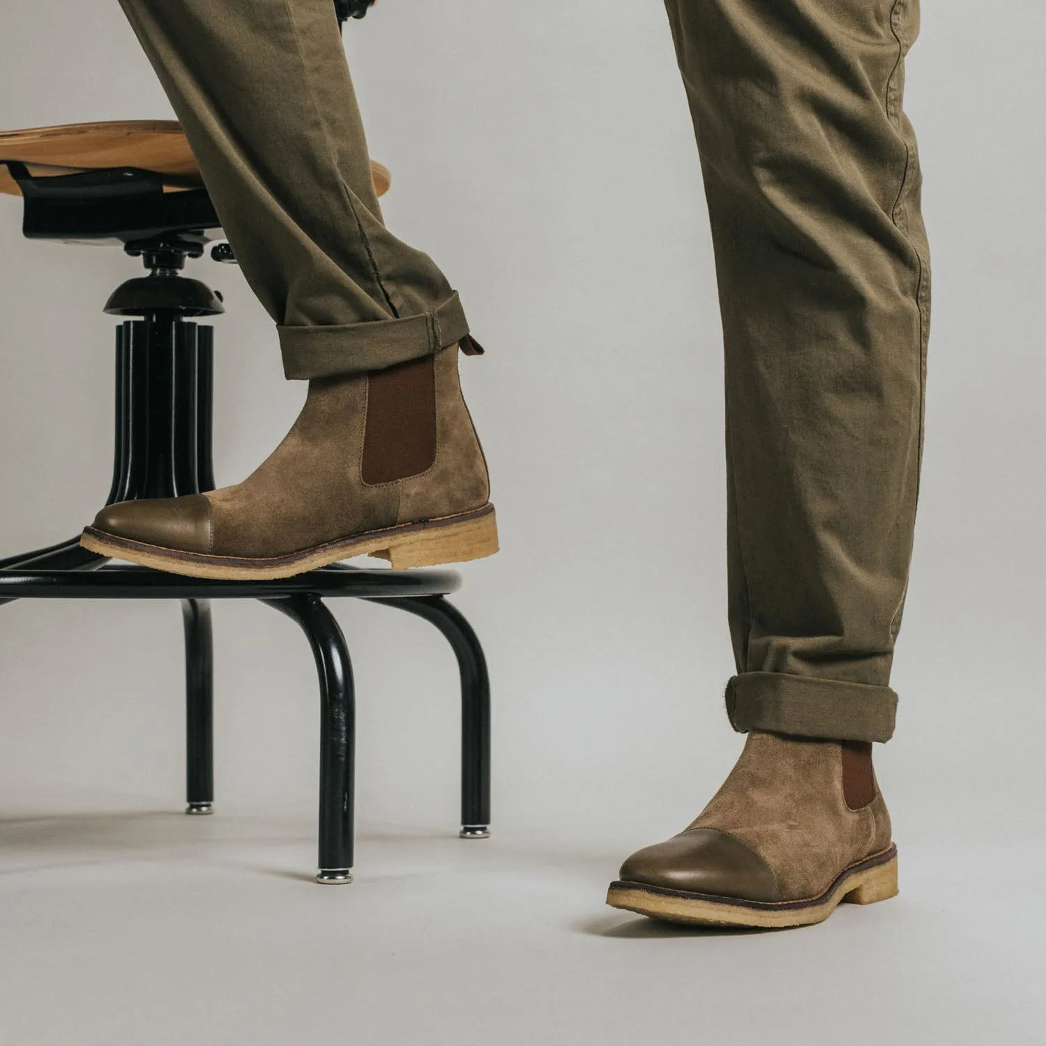 The Outback Boot in Olive (Last Chance, Final Sale)