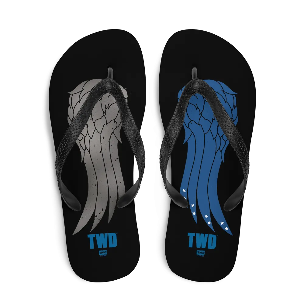 The Walking Dead Daryl's Wings Flip Flops