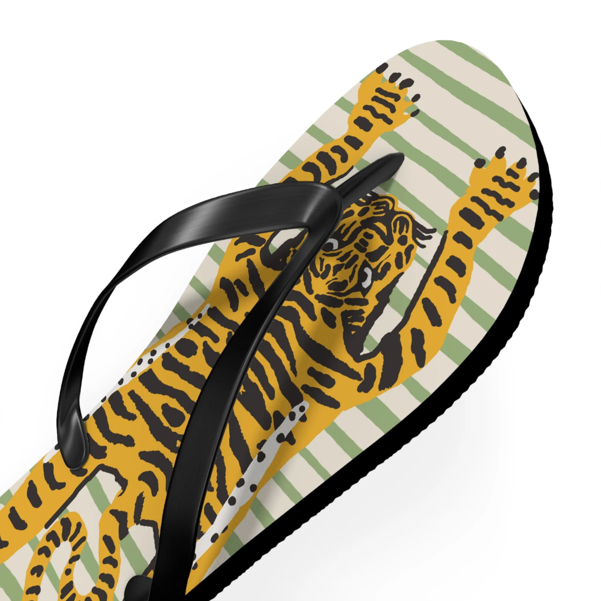 Tiger Flip Flops