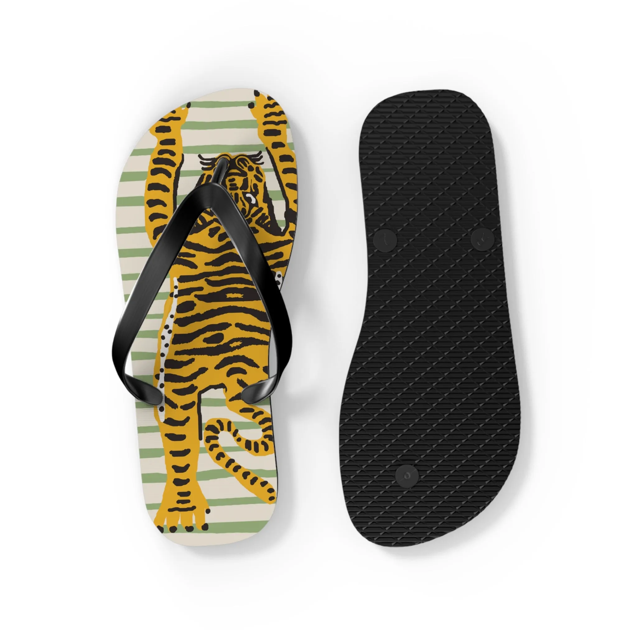 Tiger Flip Flops