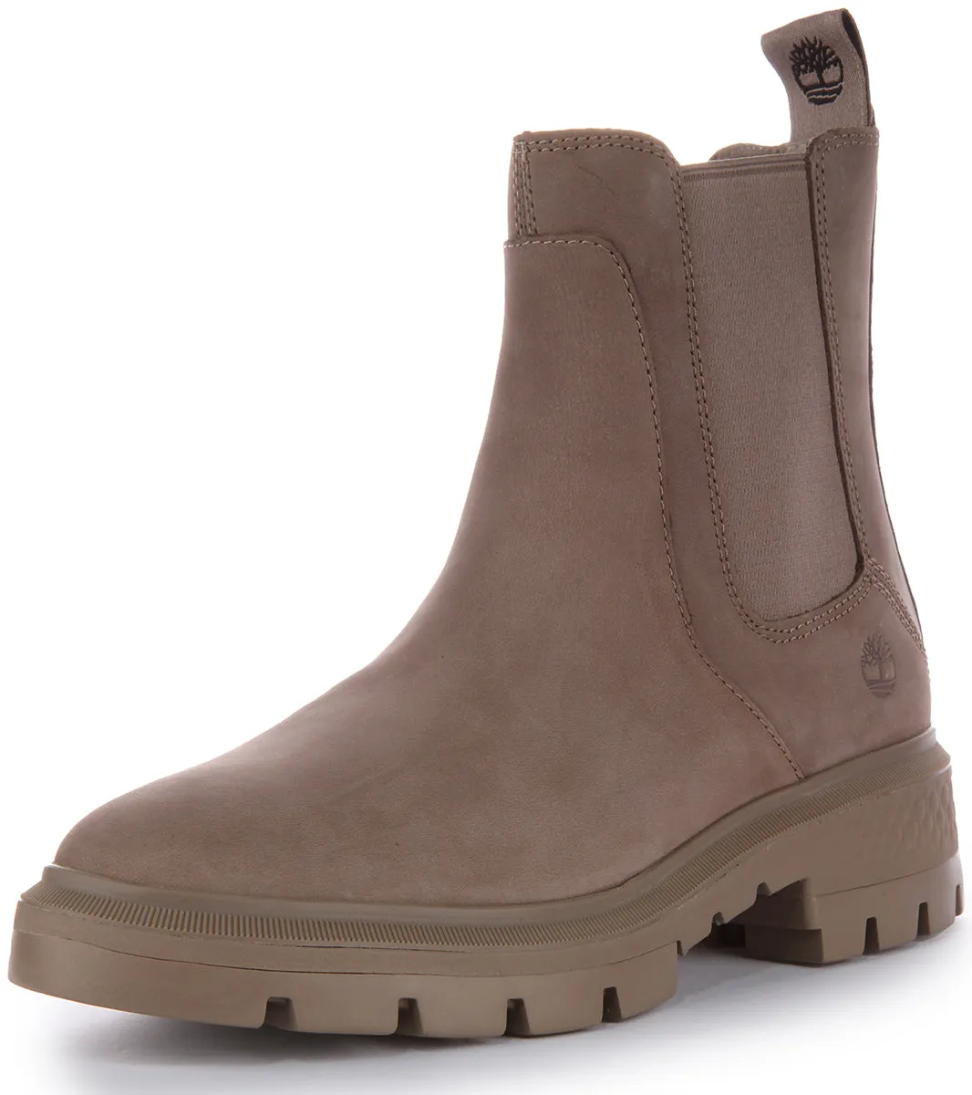 Timberland A41EW Cortina Valley Mid Chelsea In Taupe For Women