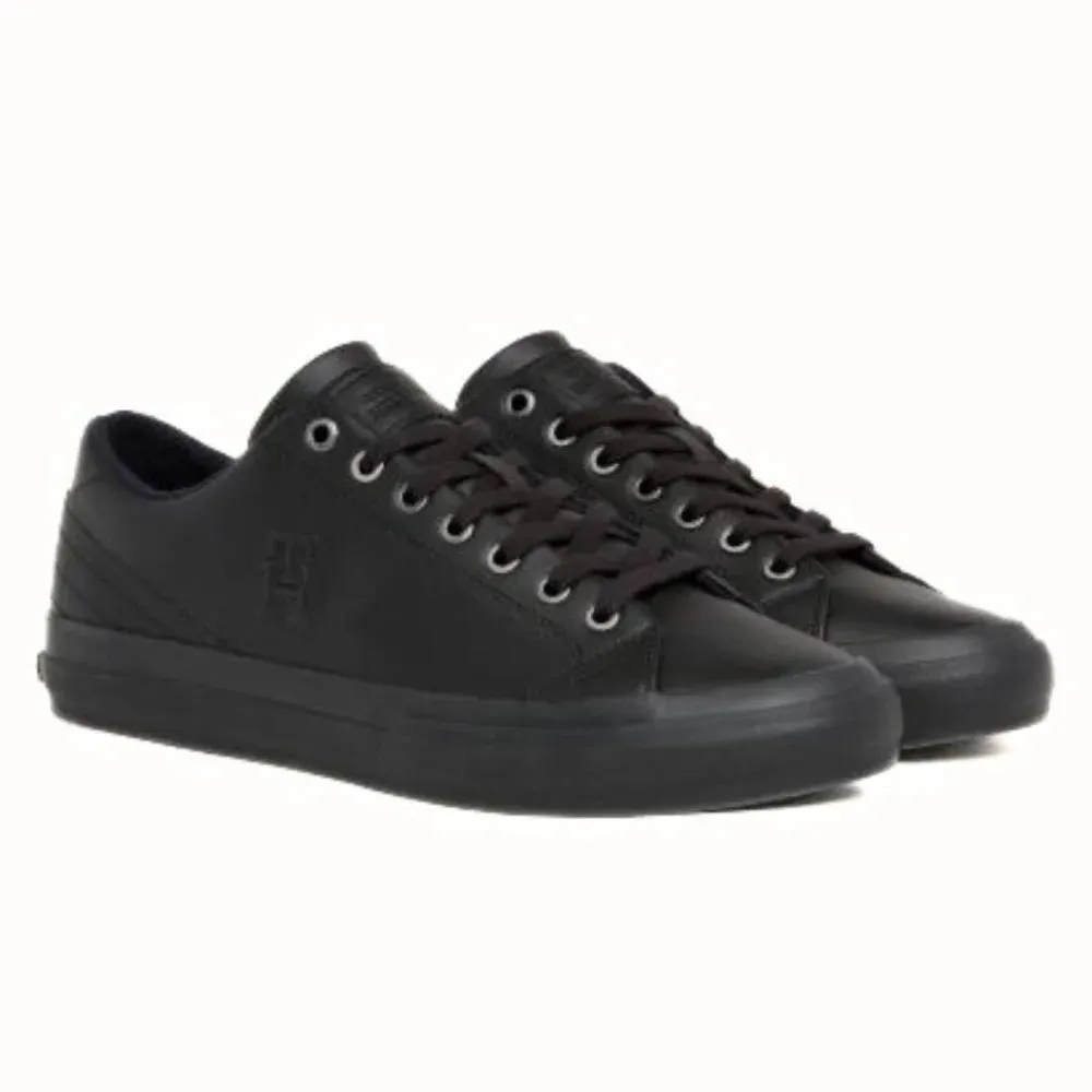 Tommy Hilfiger Th Hi Vulc Street Low Lth Mono Sneaker FM0FM04780-BLKBLK