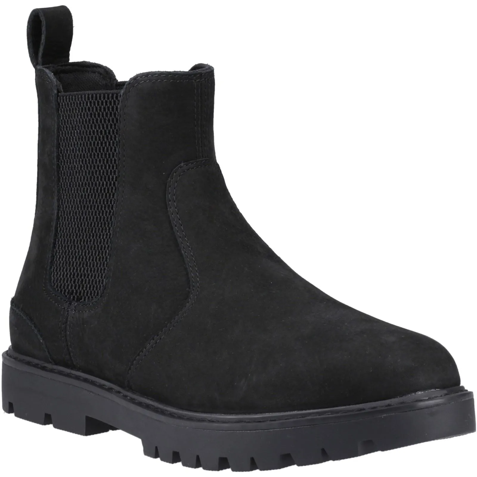 TOMS Griffin Leather Men's Black Boots