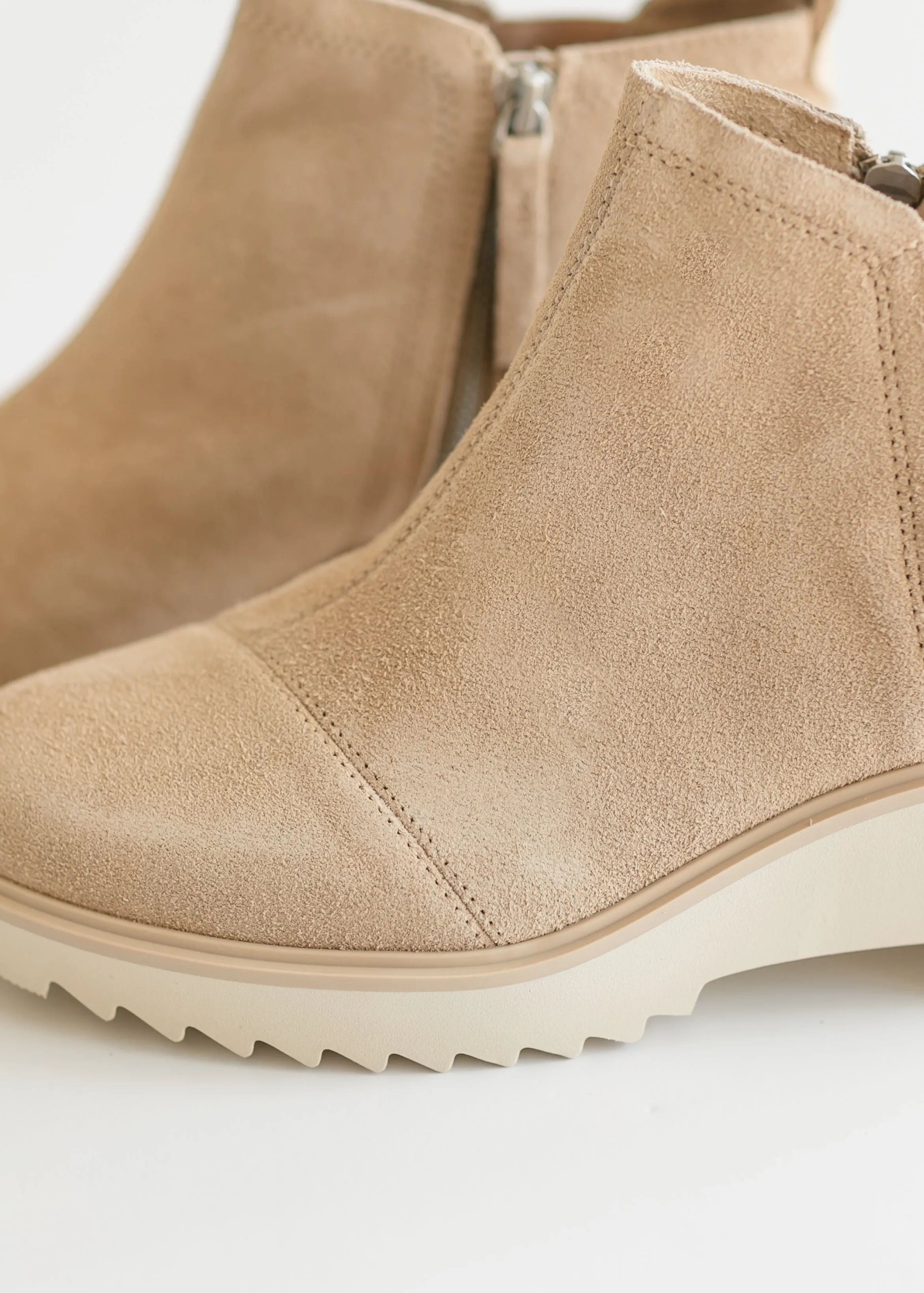 TOMS® Maude Suede Wedge Boot