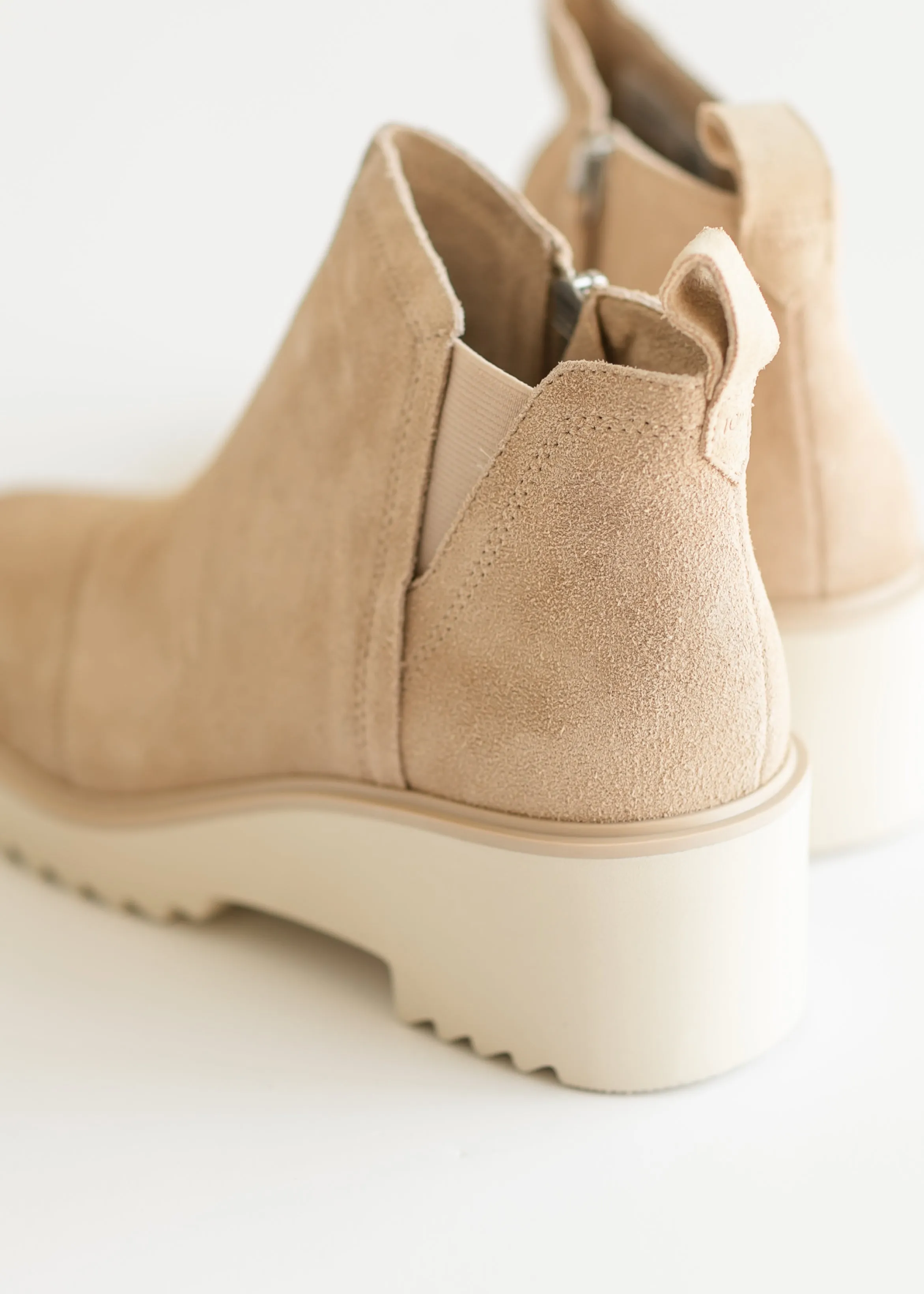 TOMS® Maude Suede Wedge Boot