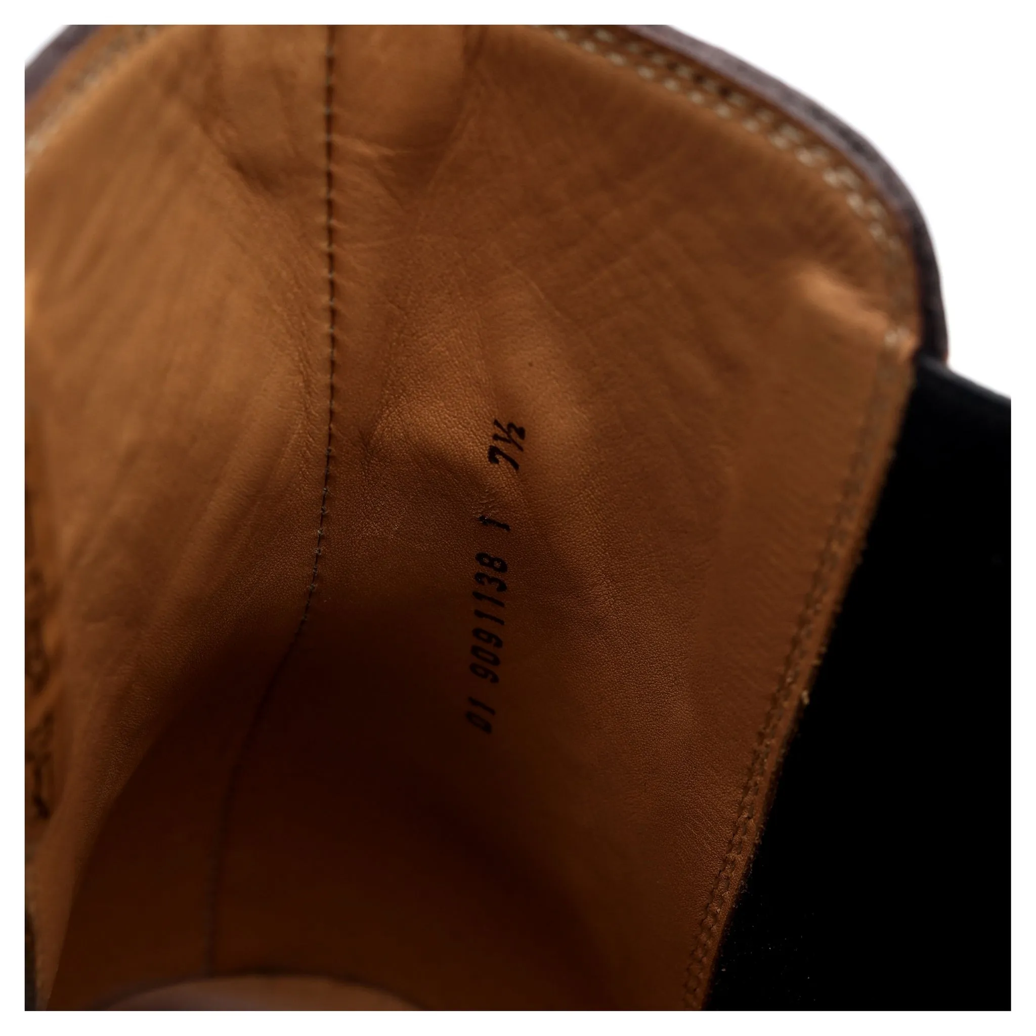 'Tremble' Brown Leather Chelsea Boots UK 7.5