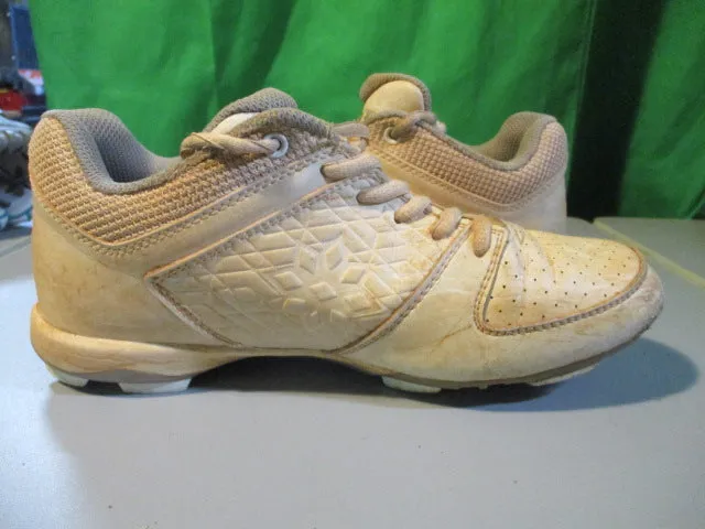 Used Ringor Rip-It Diamond Cleats White Size 7.5