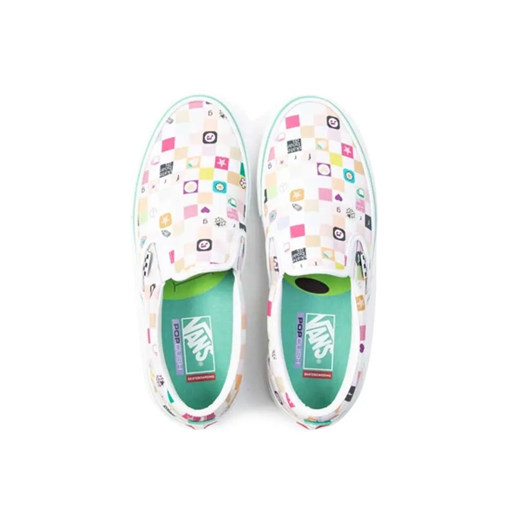 Vans x Frog Skate Slip On Pro LTD - White/White