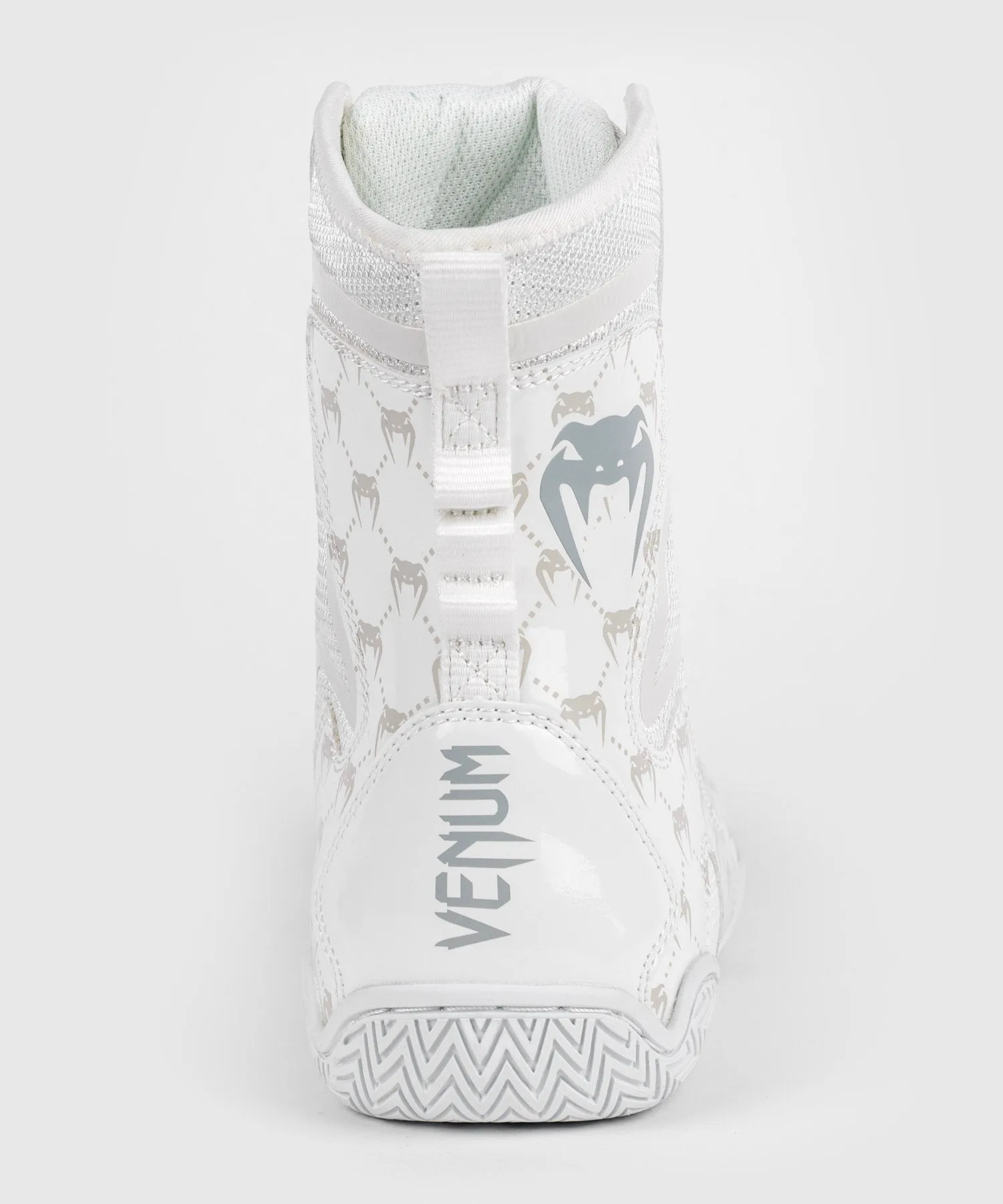 Venum Elite Evo Monogram Boxing Shoes - White/Off-White