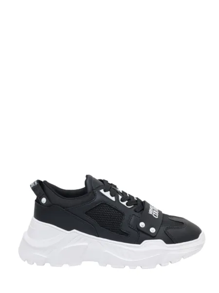 Versace Jeans Couture Versace Jeans Couture Men Chunky Logo Sneakers - Black/White