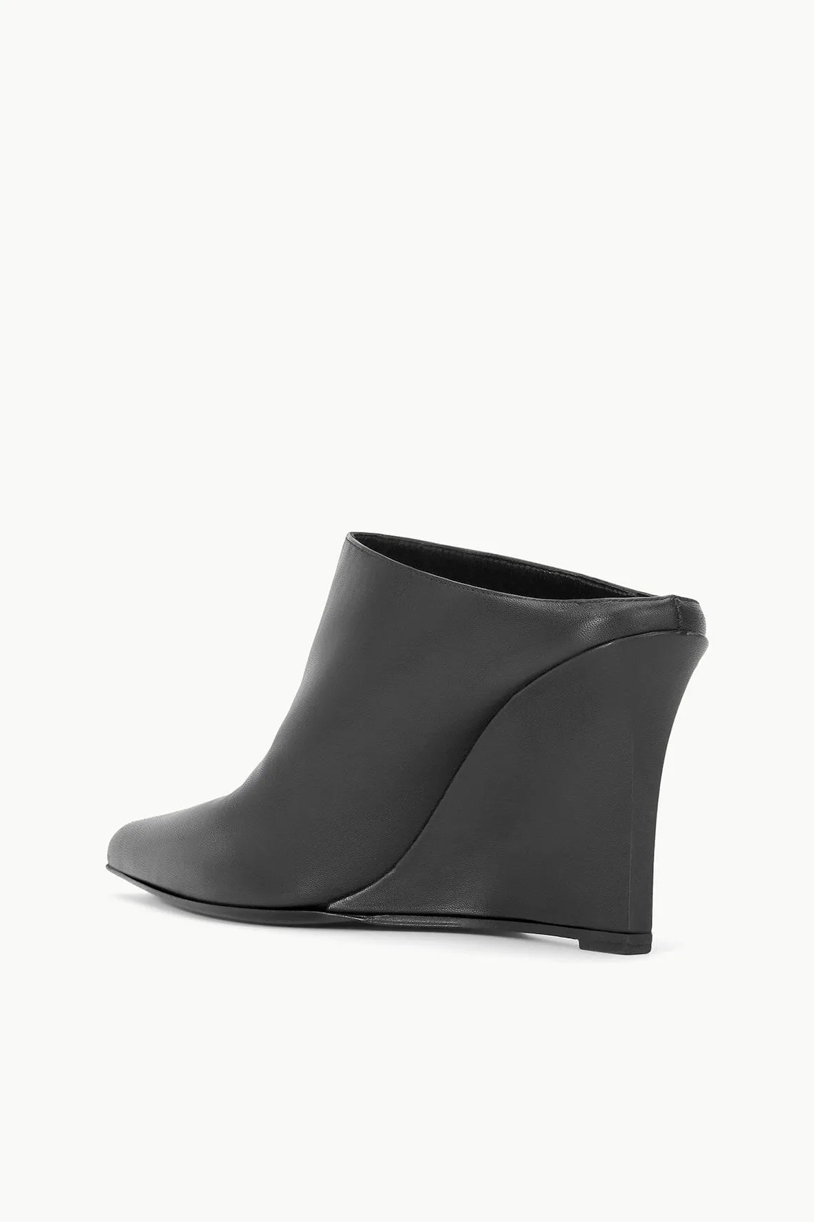 VESPER WEDGE MULE | BLACK