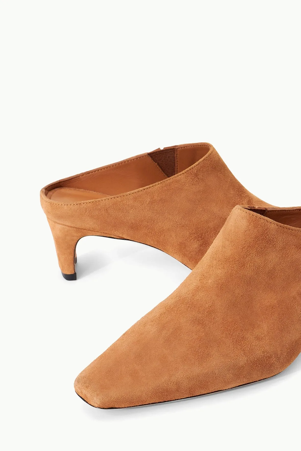 WALLY MULE | TAN SUEDE