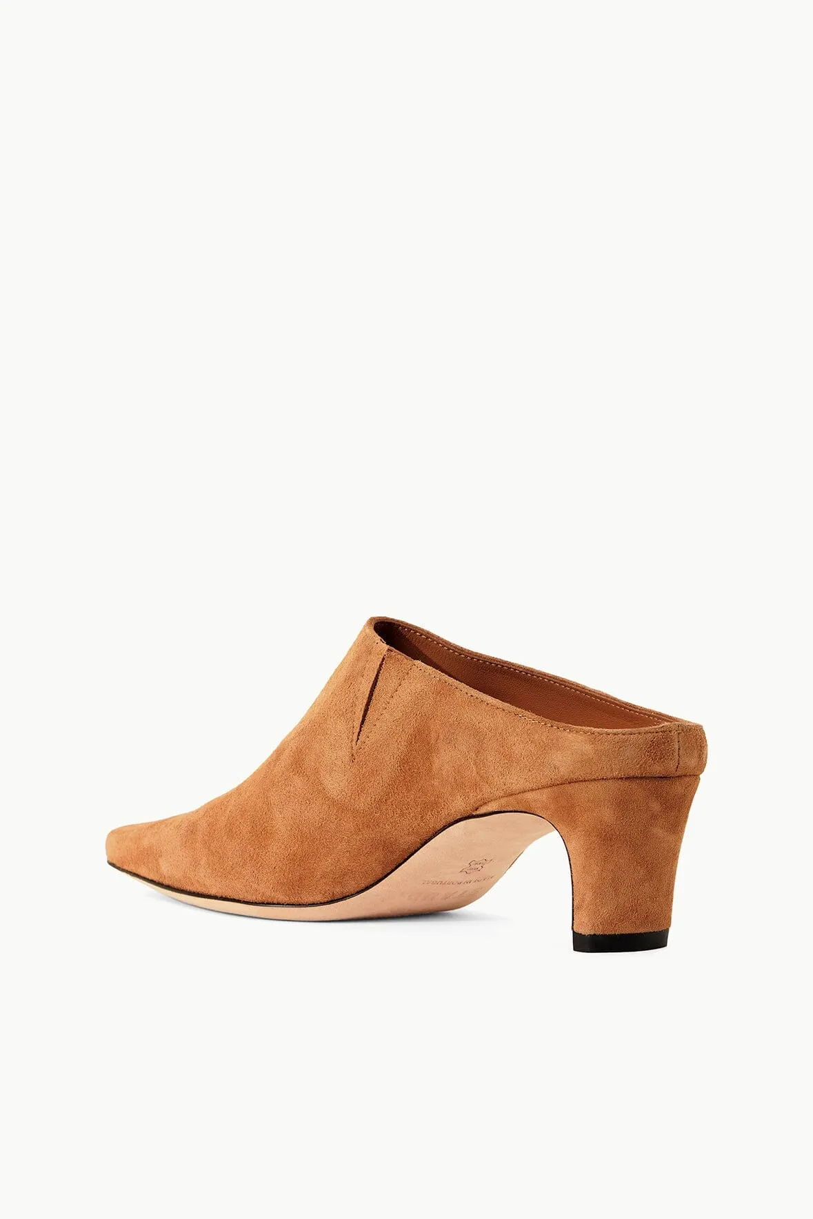 WALLY MULE | TAN SUEDE