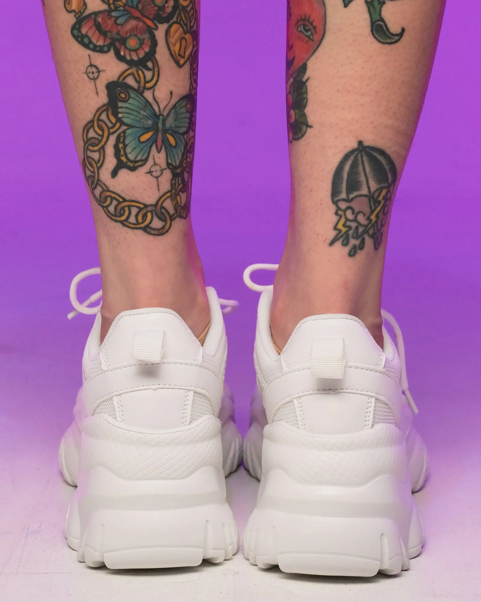 White Hanna Sneakers