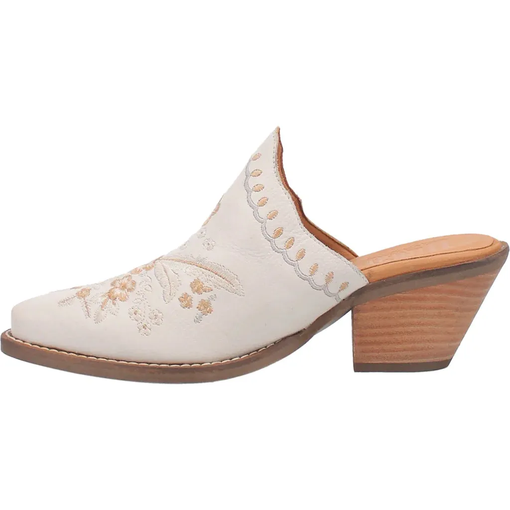 Wildflower Leather Mule