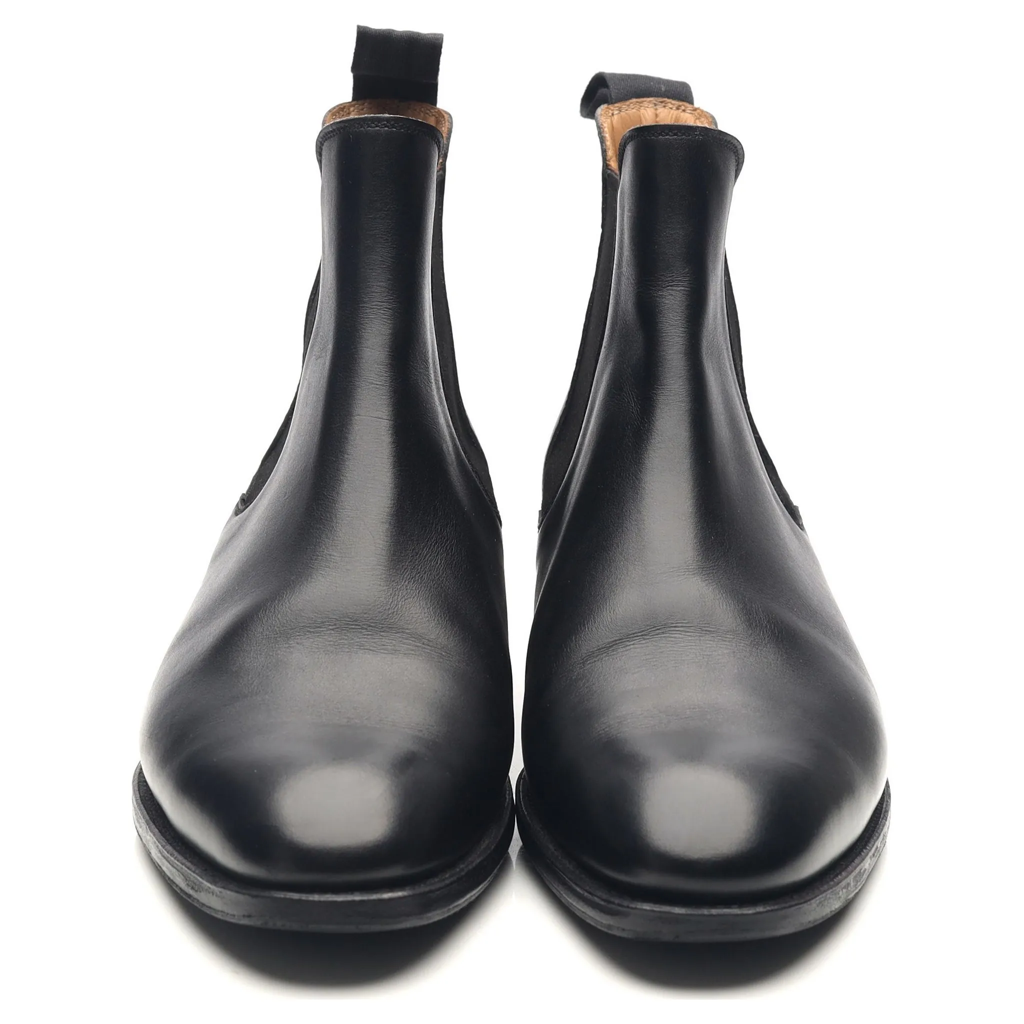 Women's 'Bonnie' Black Leather Chelsea Boots UK 5 C