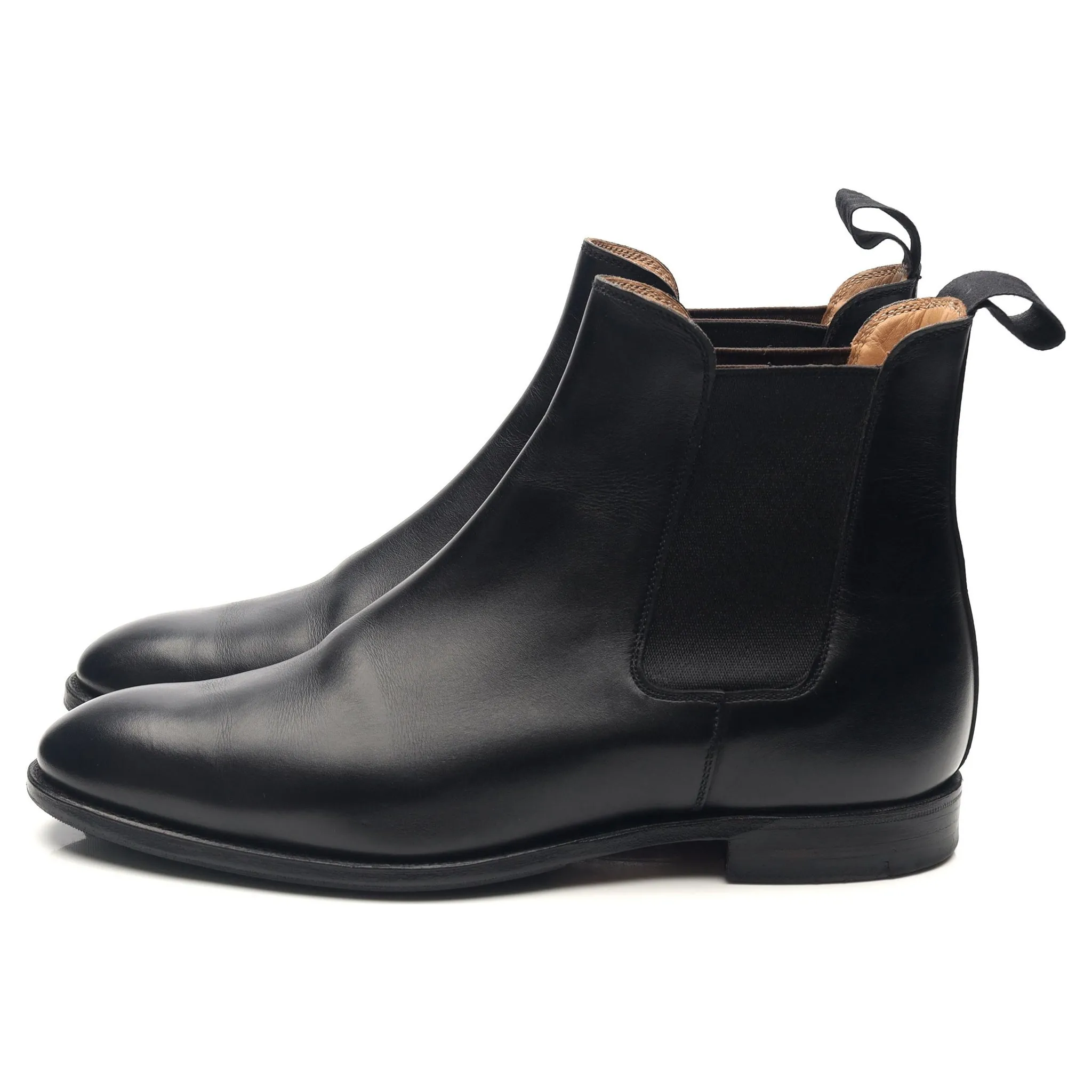 Women's 'Bonnie' Black Leather Chelsea Boots UK 5 C