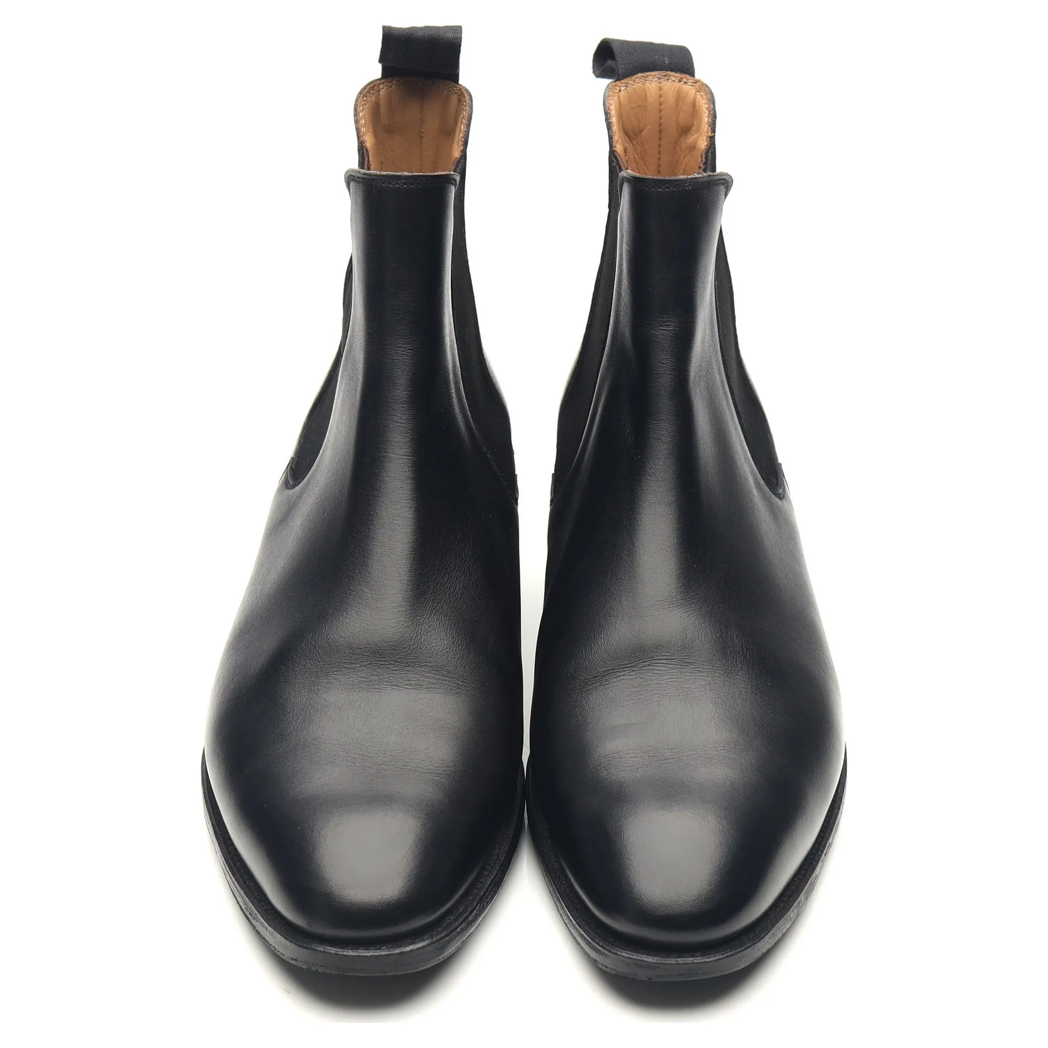 Women's 'Bonnie' Black Leather Chelsea Boots UK 5 C