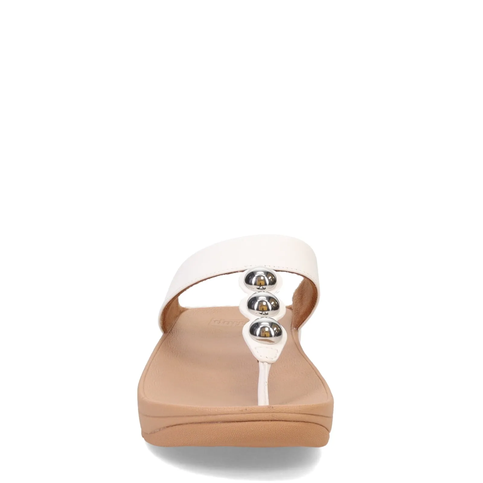 Women's FitFlop, Fino Mirror Dome Toe-Post Sandal