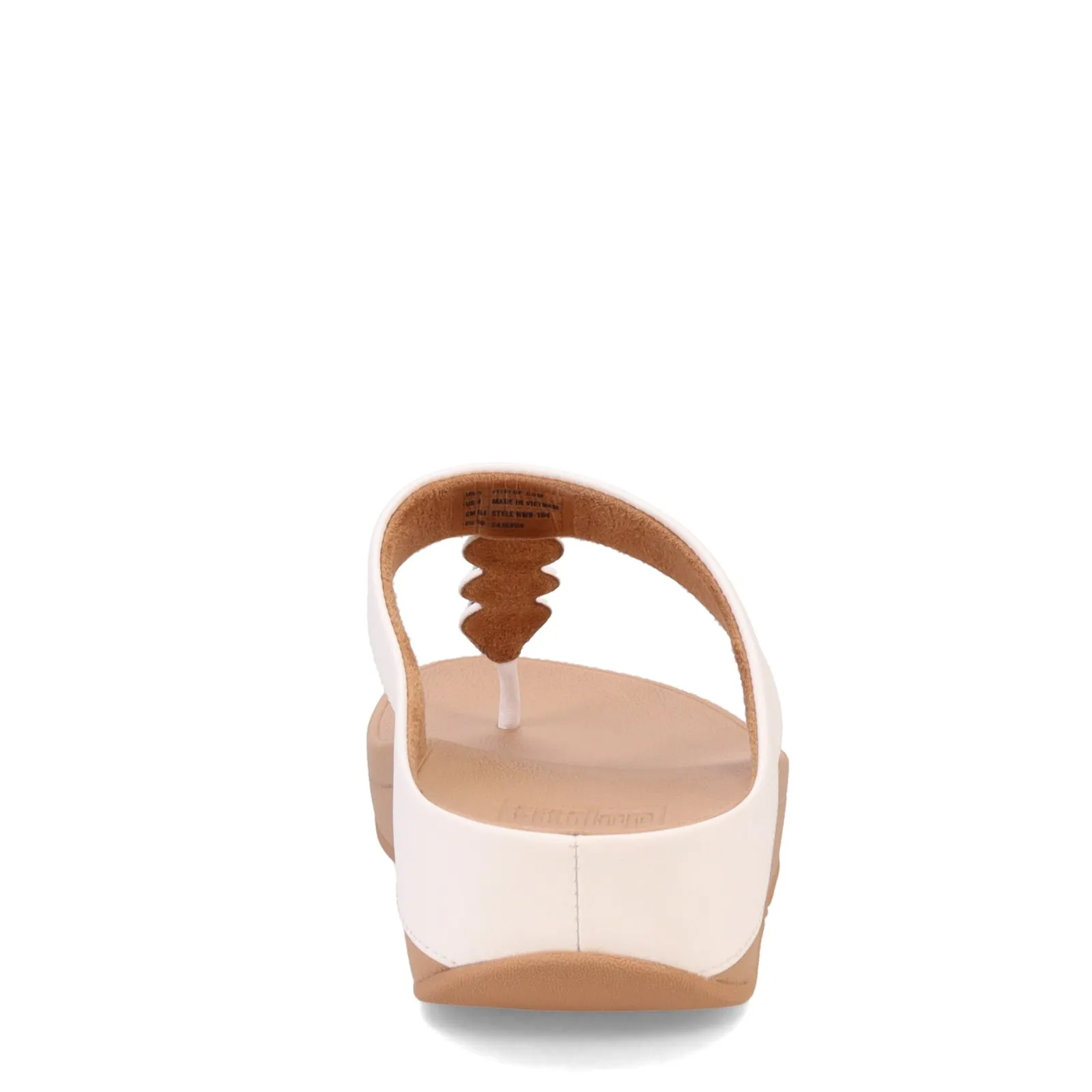 Women's FitFlop, Fino Mirror Dome Toe-Post Sandal