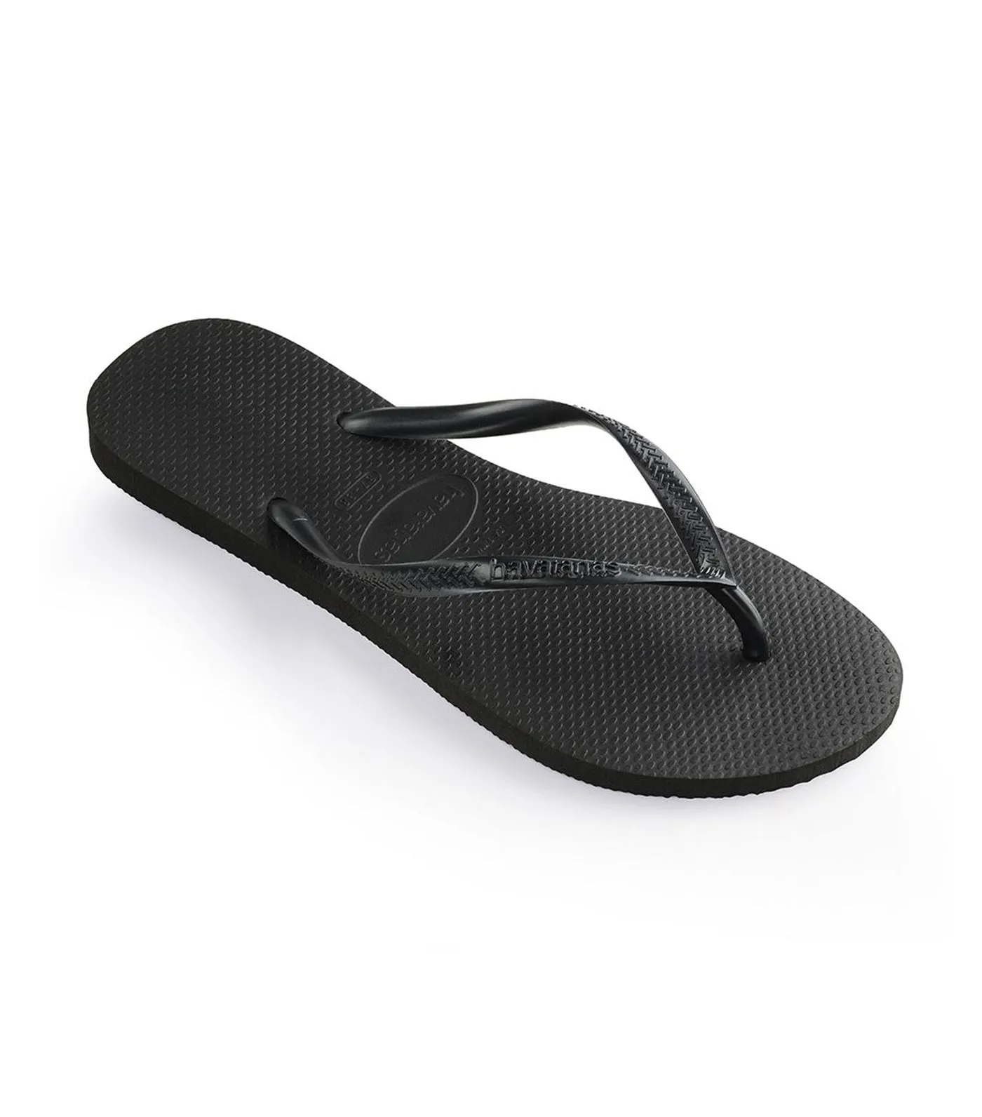 Women's Slim Flip Flops - Black