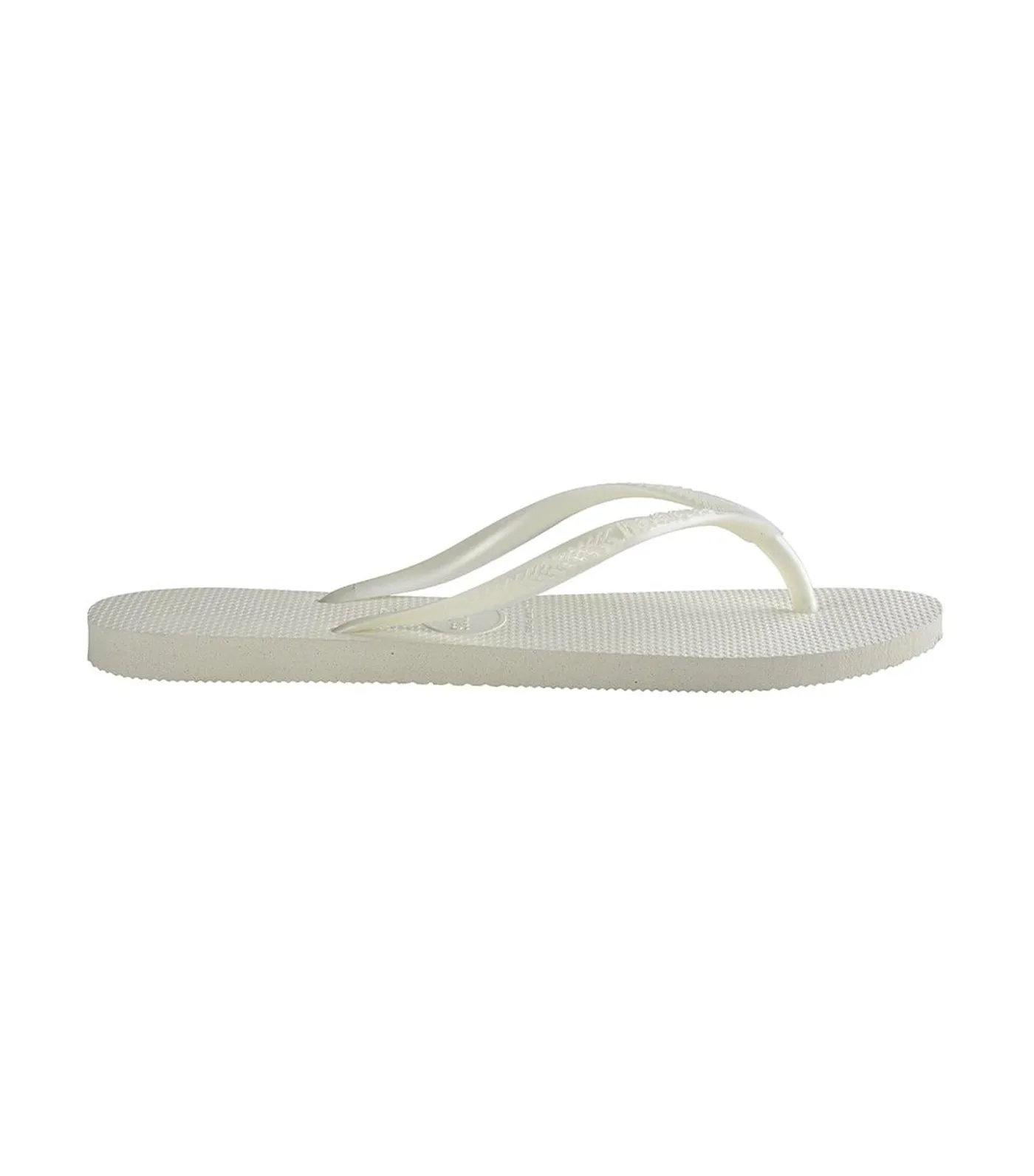 Women's Slim Flip Flops - White