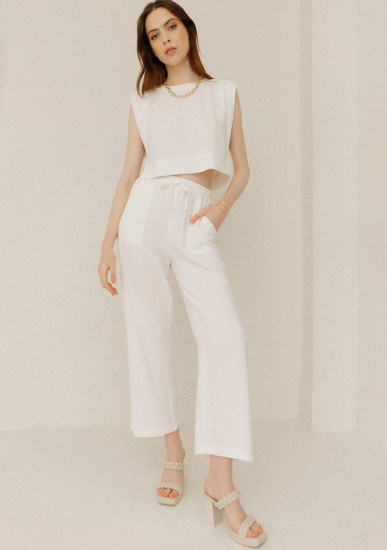 Woven Pant and Top Set