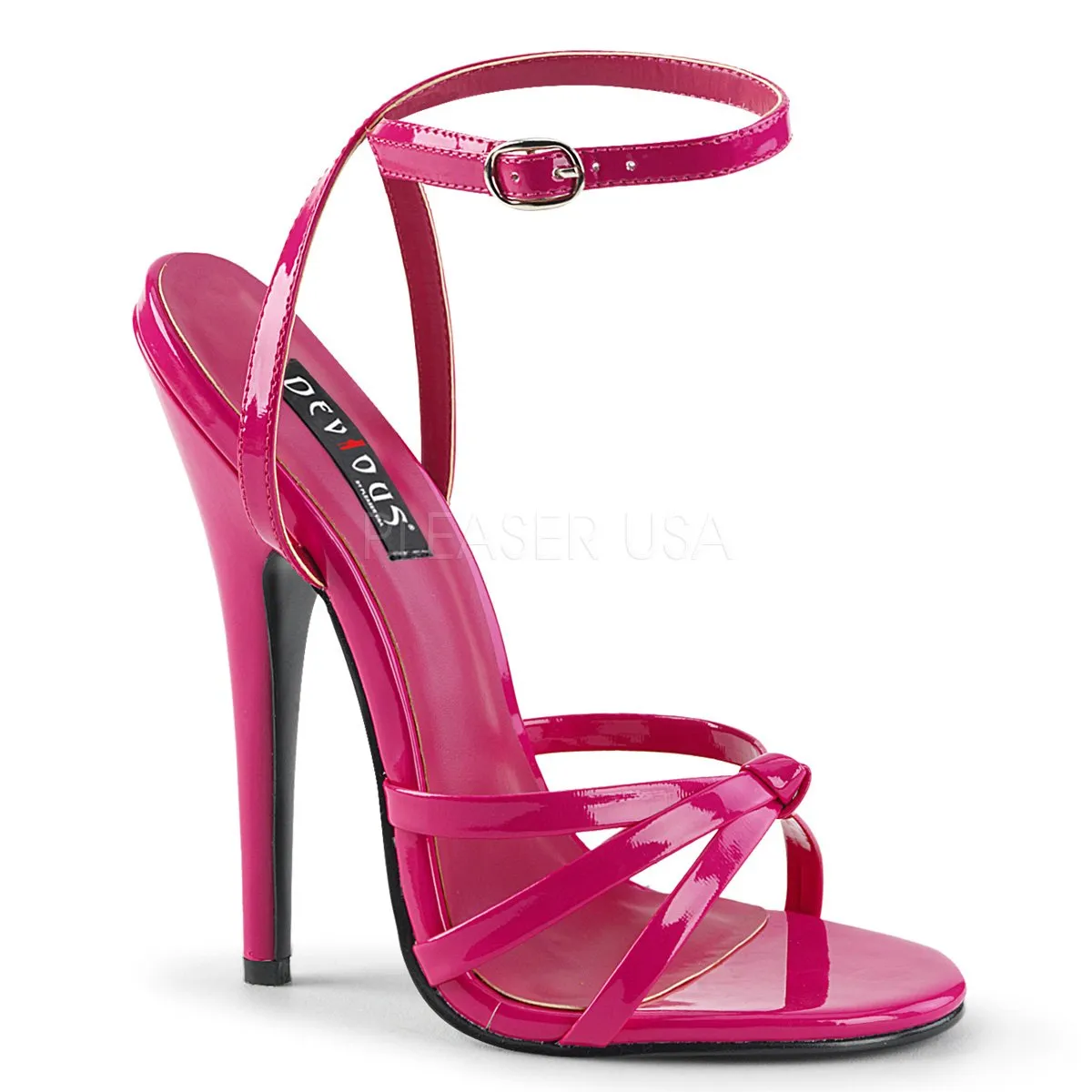 Wrap Around Strap Sandal with 6-inch Heel 8-colors DOMINA-108