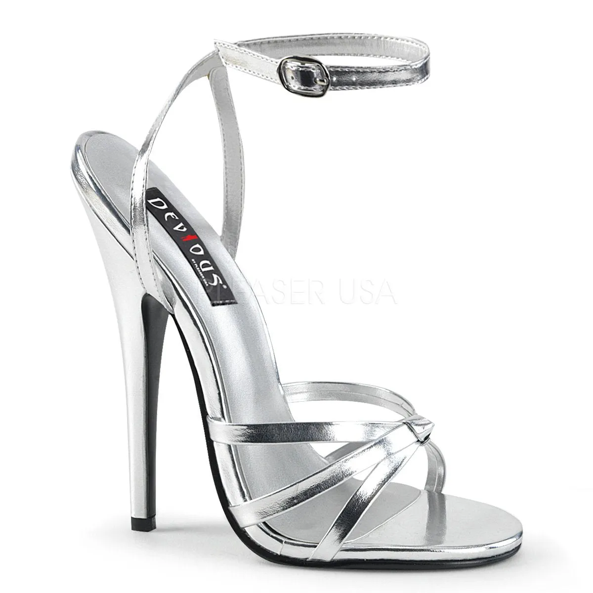 Wrap Around Strap Sandal with 6-inch Heel 8-colors DOMINA-108