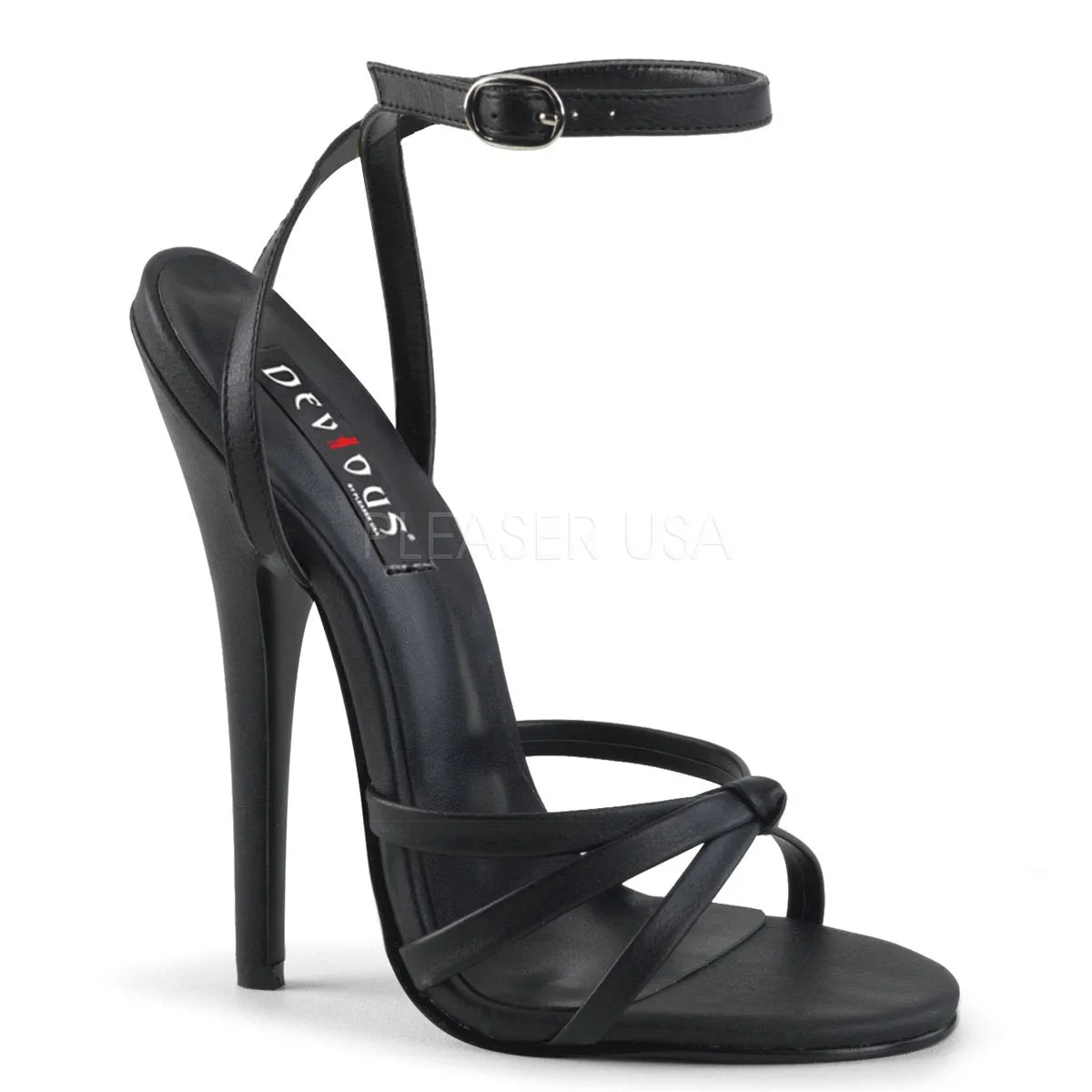 Wrap Around Strap Sandal with 6-inch Heel 8-colors DOMINA-108