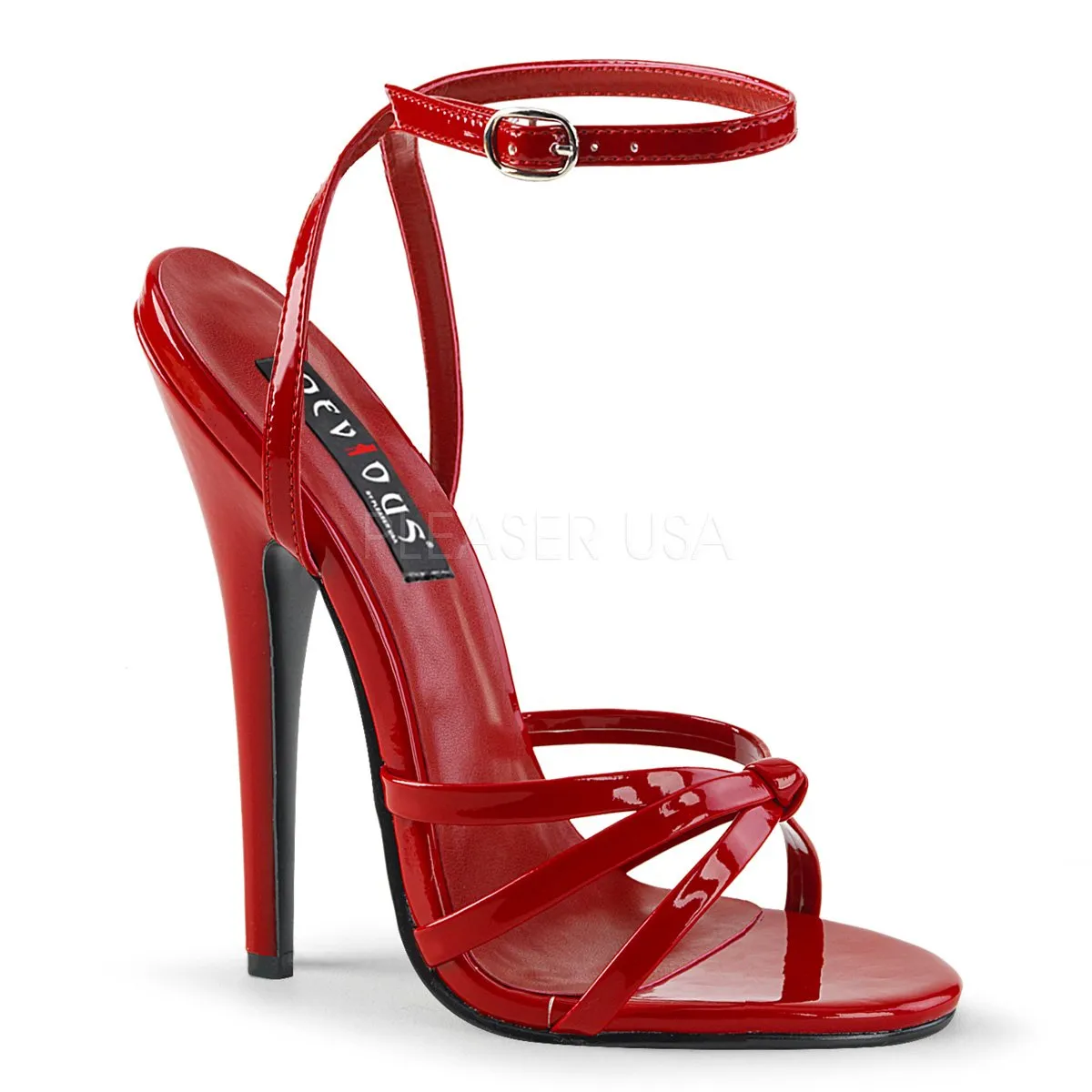 Wrap Around Strap Sandal with 6-inch Heel 8-colors DOMINA-108